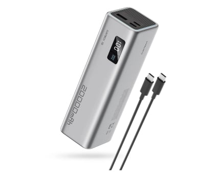 Powerbank Cuktech Powerbank CUKP200XGLGR 85W 20000mAh 2 x USB-C 1 x USB-A